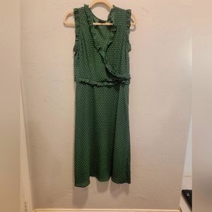 Who What Wear polka dot midi